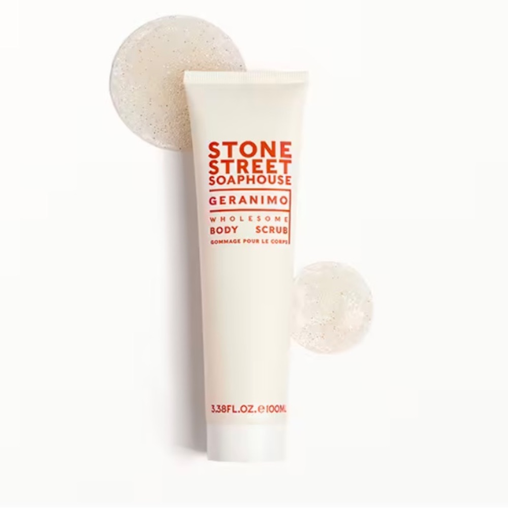 NEW STONE STREET SOAPHOUSE Geranimo Wholesome Body Scrub